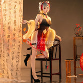 【Pre-Sale】Game Arknights Cosplay Wiš’adel Cheongsam Cosplay Costume Premium Edition Cosplay Costumes